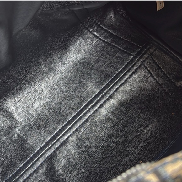 Christian Dior Trotter Boston Bag Dior Baggages Navy Monogram Canvas Handbag - Picture 10 of 14